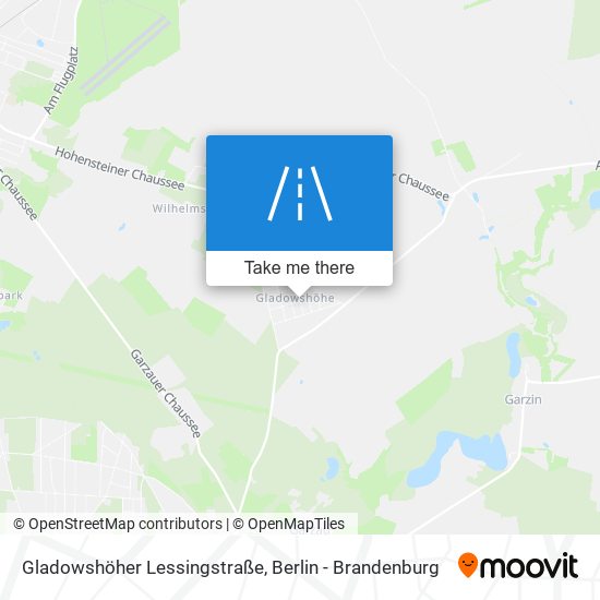 Gladowshöher Lessingstraße map