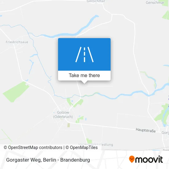 Карта Gorgaster Weg