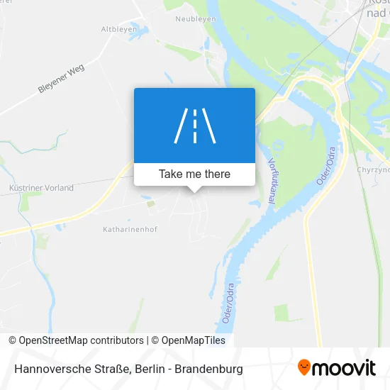 Карта Hannoversche Straße
