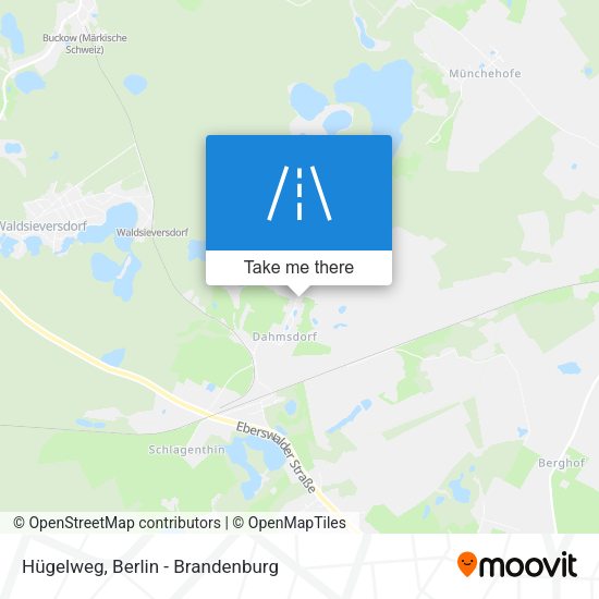 Hügelweg map