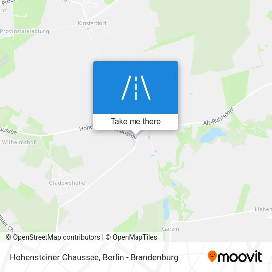 Карта Hohensteiner Chaussee