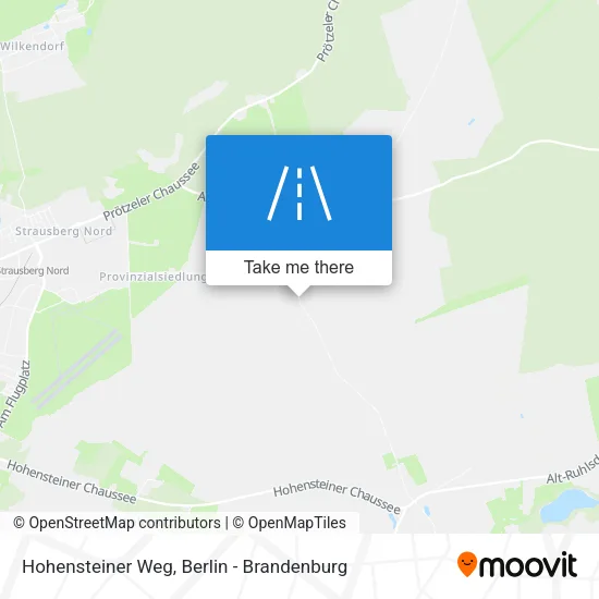 Карта Hohensteiner Weg