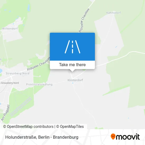 Holunderstraße map