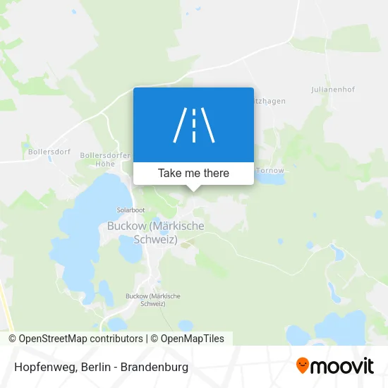 Карта Hopfenweg