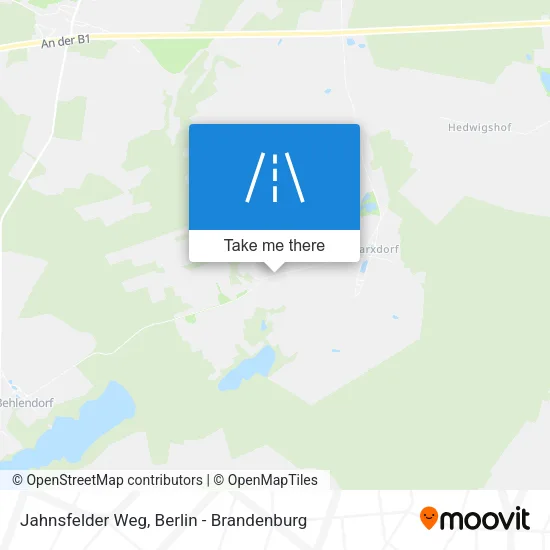 Карта Jahnsfelder Weg