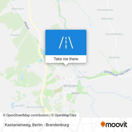Карта Kastanienweg