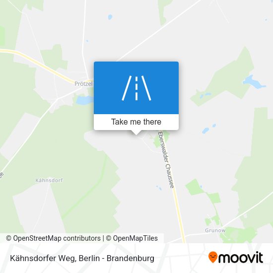 Kähnsdorfer Weg map