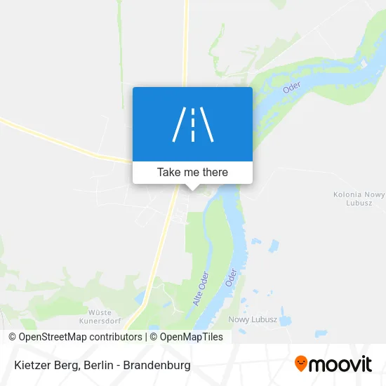 Карта Kietzer Berg