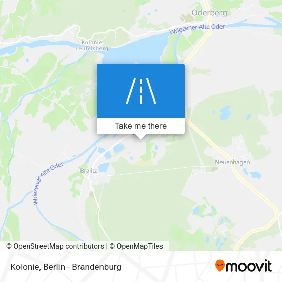 Карта Kolonie