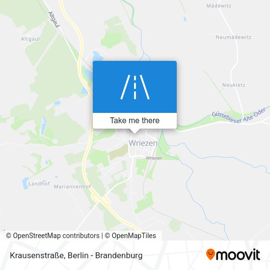 Krausenstraße map
