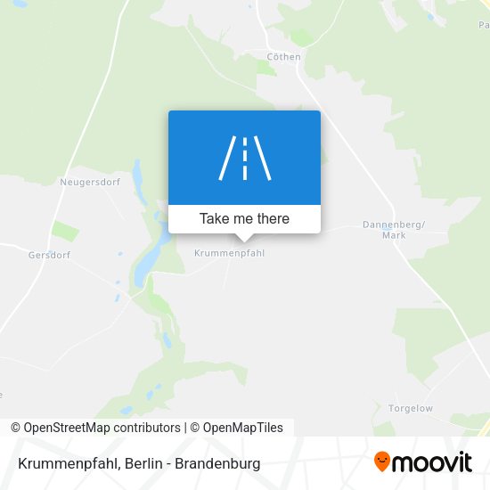 Krummenpfahl map