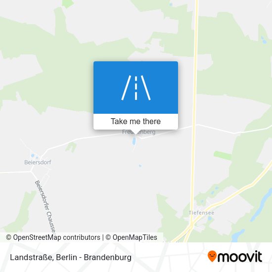 Landstraße map