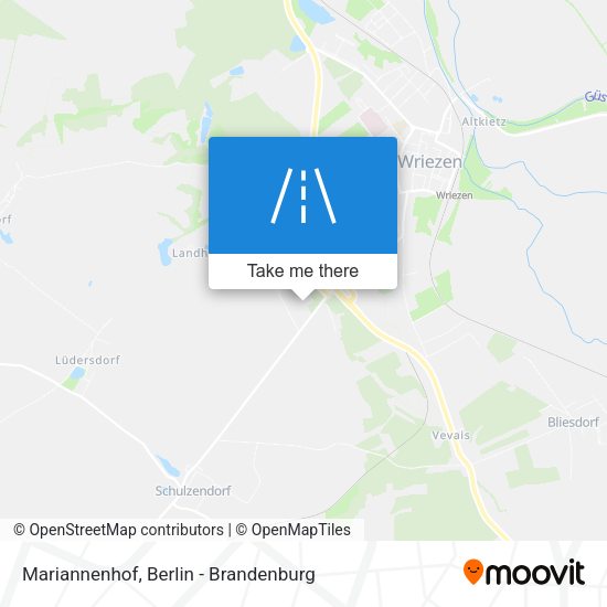 Mariannenhof map