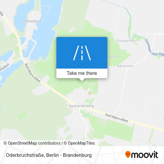 Oderbruchstraße map