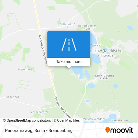 Карта Panoramaweg