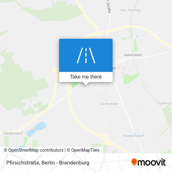 Pfirsichstraße map