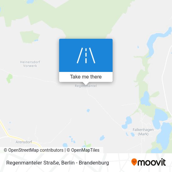 Regenmanteler Straße map