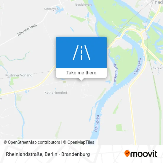 Карта Rheinlandstraße