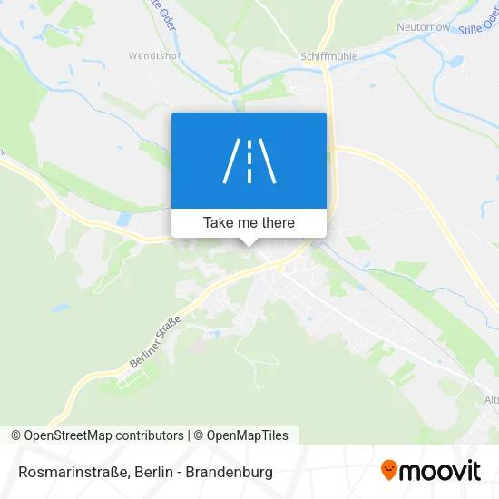 Карта Rosmarinstraße