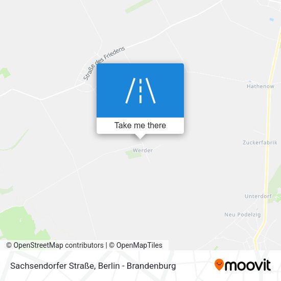 Sachsendorfer Straße map