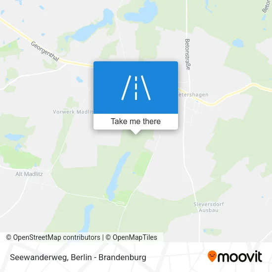 Seewanderweg map
