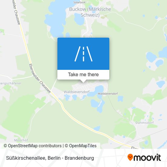 Süßkirschenallee map