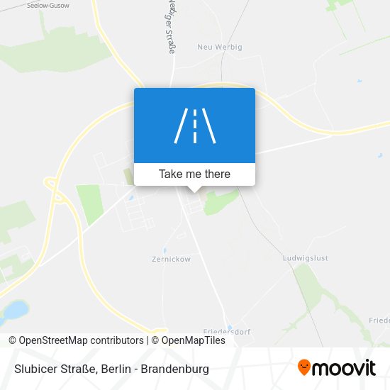 Slubicer Straße map