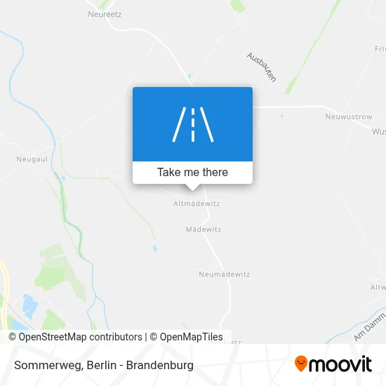 Sommerweg map