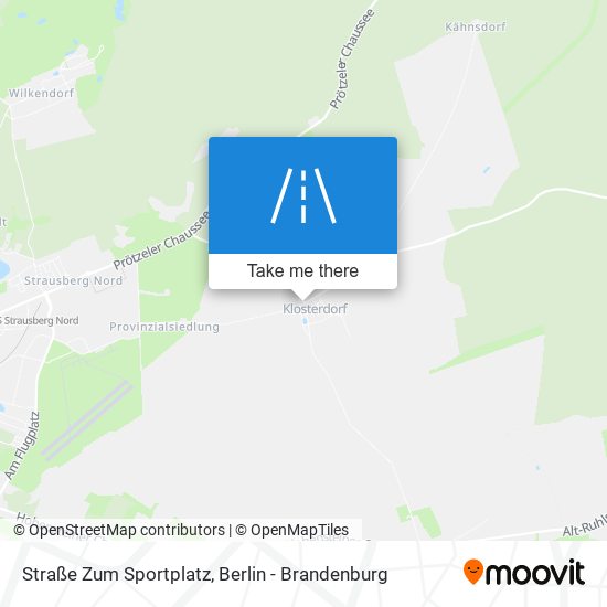 Straße Zum Sportplatz map