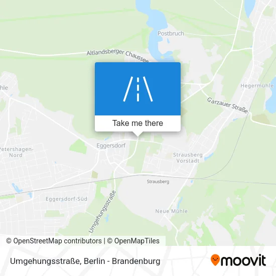 Карта Umgehungsstraße