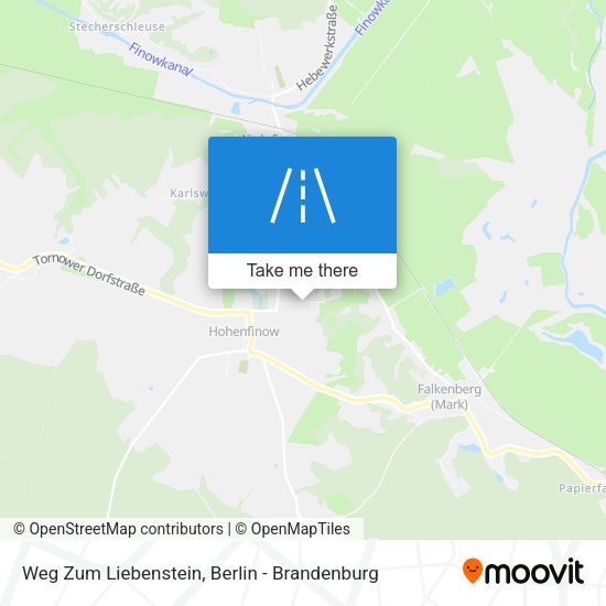Weg Zum Liebenstein map