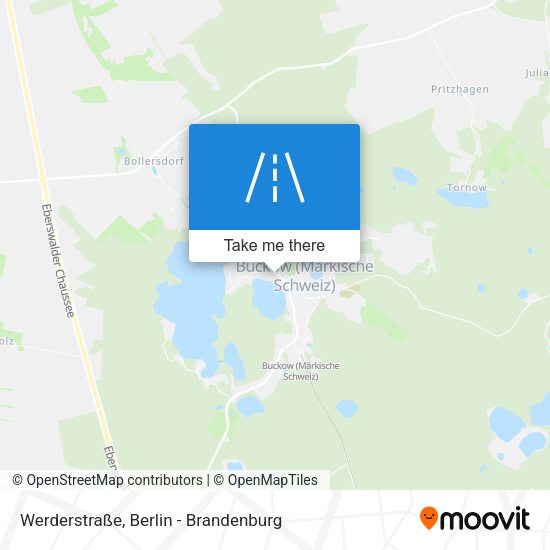 Werderstraße map