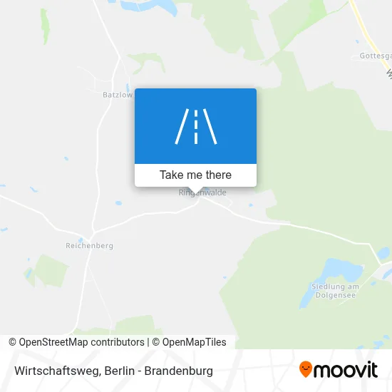 Wirtschaftsweg map