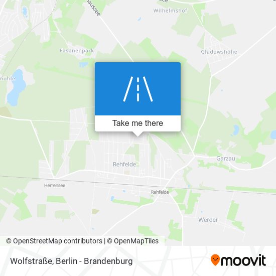 Карта Wolfstraße
