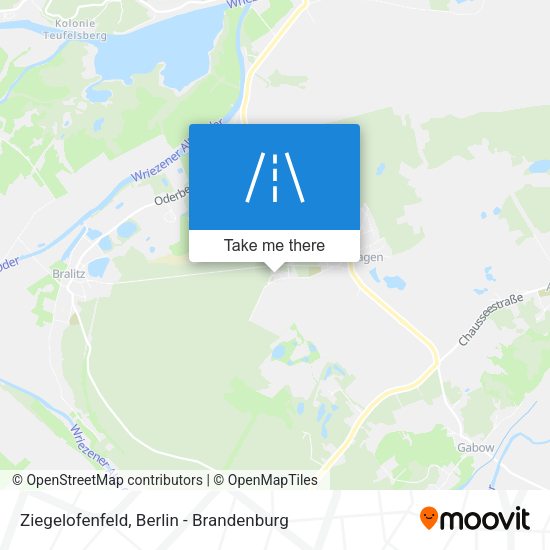 Ziegelofenfeld map