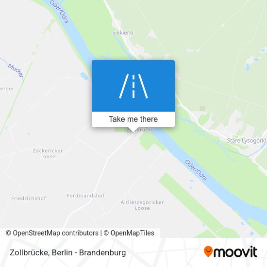 Zollbrücke map