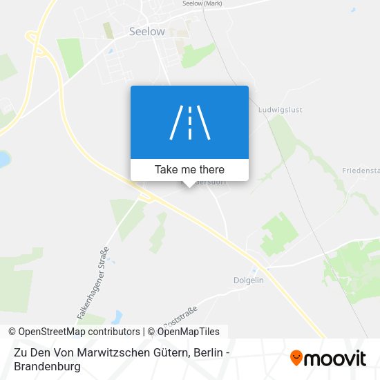 Zu Den Von Marwitzschen Gütern map