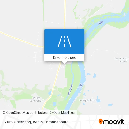Карта Zum Oderhang