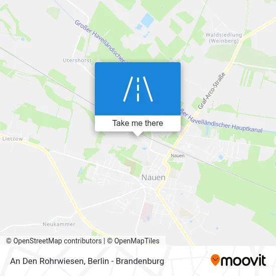 An Den Rohrwiesen map