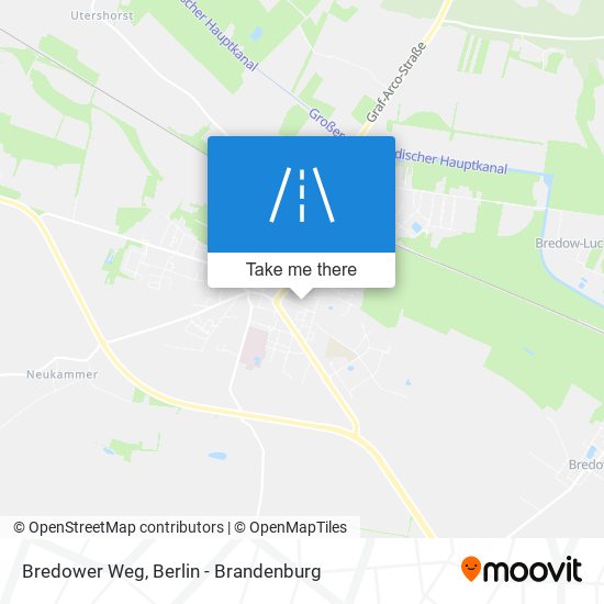 Bredower Weg map
