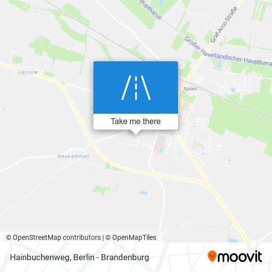 Hainbuchenweg map