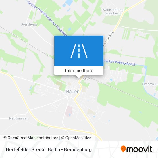 Hertefelder Straße map