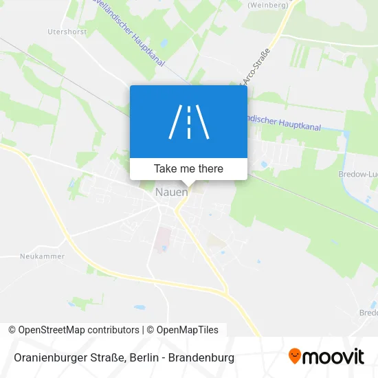 Карта Oranienburger Straße