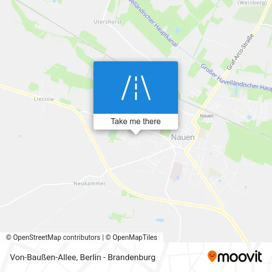 Карта Von-Baußen-Allee
