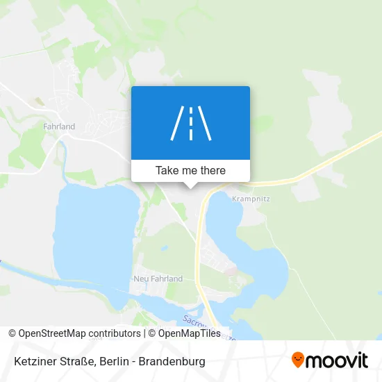 Карта Ketziner Straße