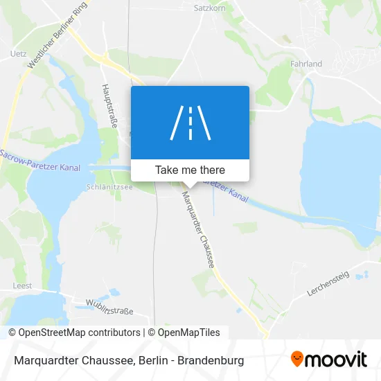 Marquardter Chaussee map