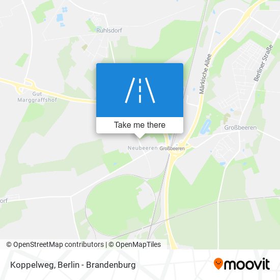 Koppelweg map