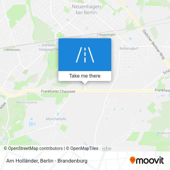 Am Holländer map