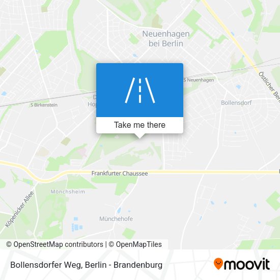 Bollensdorfer Weg map