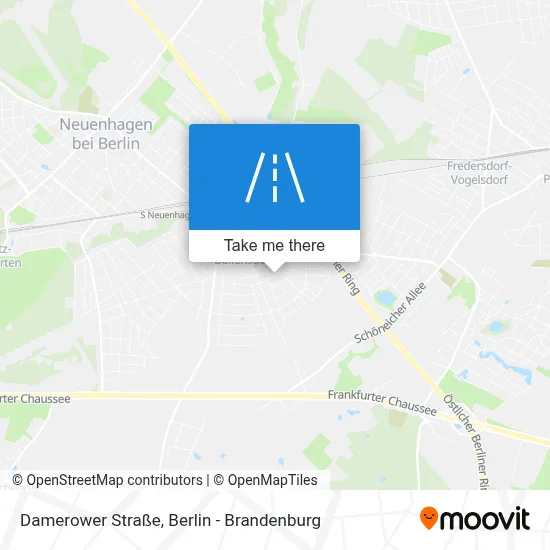 Damerower Straße map